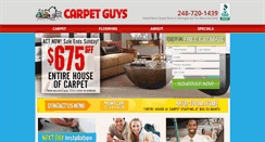 Desktop Screenshot of mycarpetguysonline.com